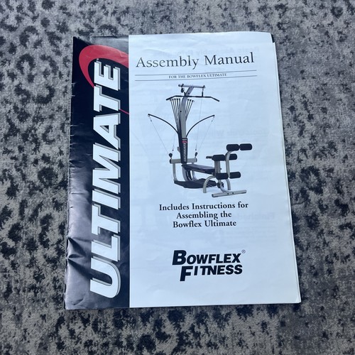 Bowflex ultimate manuale - bowflex,