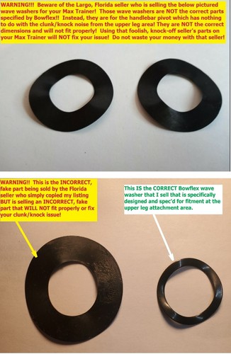 Bowflex max trainer knock fix - trainer,,