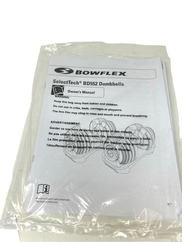 Bowflex select tech bd552 - select,