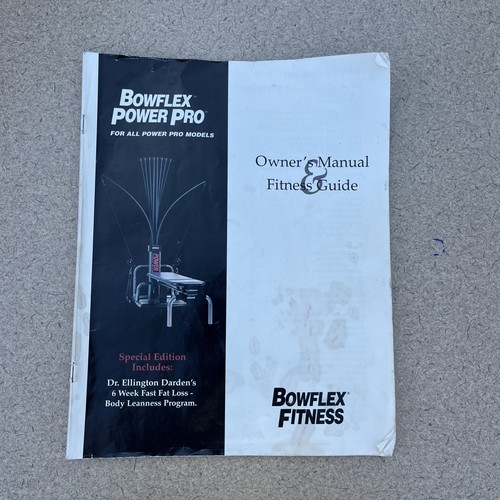 Bowflex power pro manuale - pro,