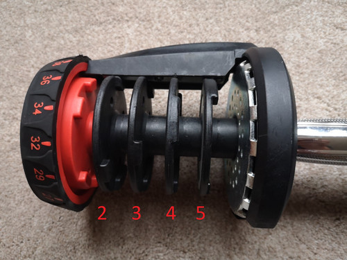 Bowflex selecttech 1090 disco - 1090,